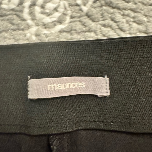 MAURICES pull on slack in black. Size 18. - Picture 3 of 3